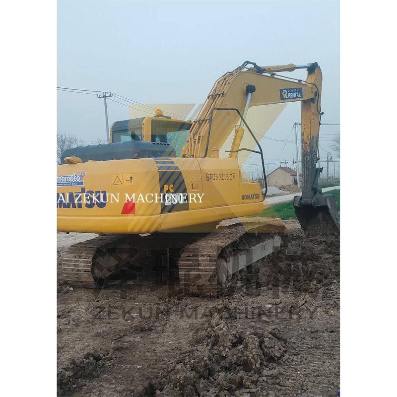 Komatsu PC200-7 PC200-8N1 Crawler Excavator Digger với động cơ 110KW ở Thượng Hải