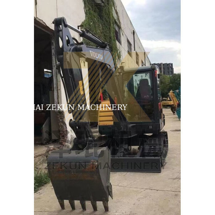 Máy đào mini Volvo EC55 EC60 sử dụng van thủy lực khác với giờ làm việc ngắn