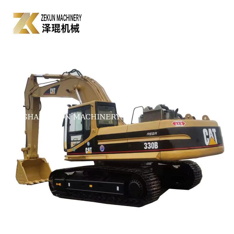Máy đào cũ khác của Nhật Bản Cat 330b 30 tấn với van và máy bơm thủy lực