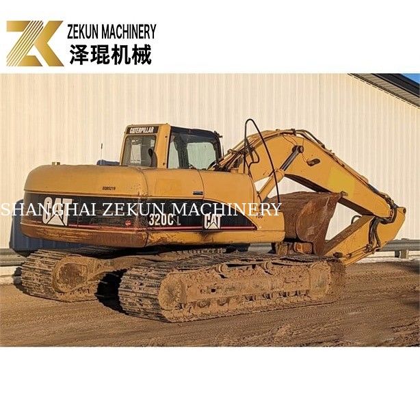 Giá cả phải chăng Cat 320 D2 Excavator với động cơ và máy bơm thủy lực 4000 giờ làm việc