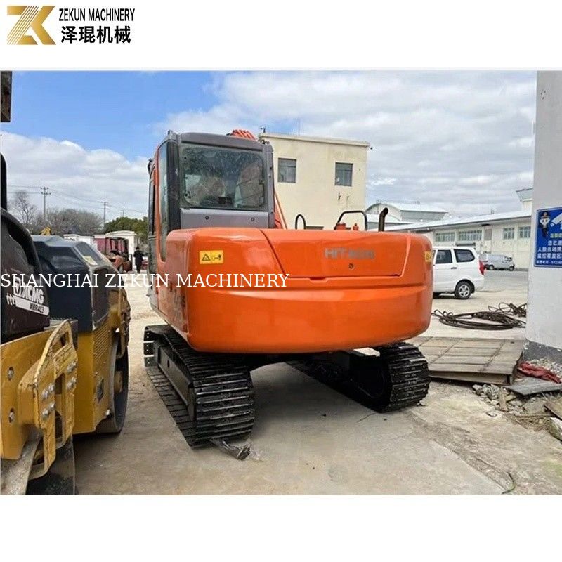 Máy đào Hitachi ZX70 cũ với máy bơm thủy lực gốc và 2001-4000 giờ làm việc