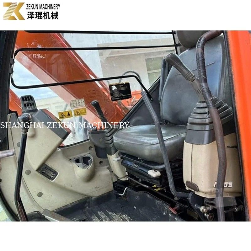 Máy đào Hitachi ZX70 cũ với máy bơm thủy lực gốc và 2001-4000 giờ làm việc