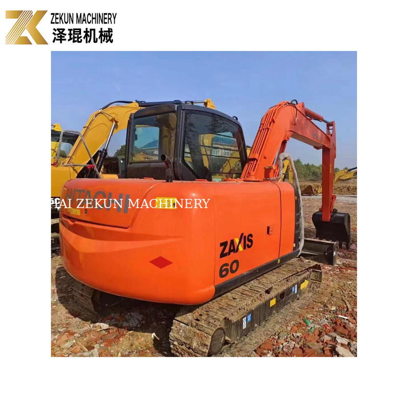 6 tấn sử dụng Hitachi ZX60 Mini Excavator với 40,5 kW trong tình trạng tốt