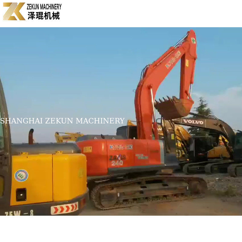 Máy đào Hitachi ZX240 cũ 24 tấn Nhật Bản gốc 2011 Năm 2001-4000 giờ làm việc