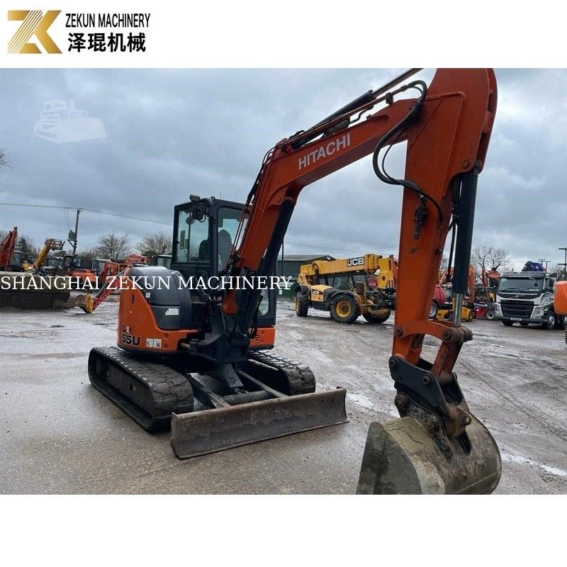 Máy đào mini Hitachi ZX55U cũ Nhật Bản gốc