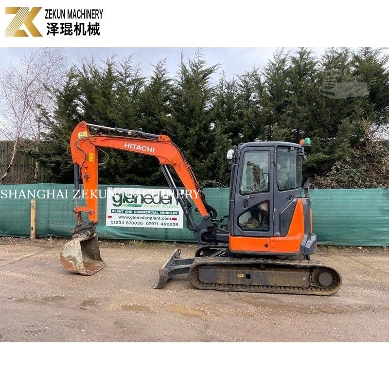 Máy đào mini Hitachi ZX55U cũ Nhật Bản gốc
