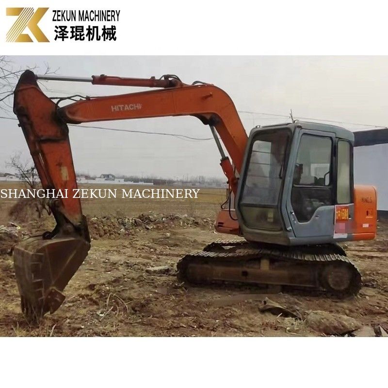 Máy đào bằng tay Hitachi ZX60 Crawler Excavator 0,22m3 Capacity Bucket 2013 Năm