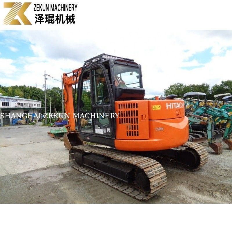 Nhật Bản nhập khẩu 7.5 tấn sử dụng Hitachi ZX75 Excavator Isuzu động cơ ZX75US-A cho nông nghiệp