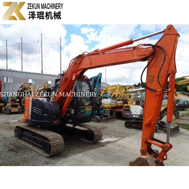 Nhật Bản nhập khẩu 7.5 tấn sử dụng Hitachi ZX75 Excavator Isuzu động cơ ZX75US-A cho nông nghiệp