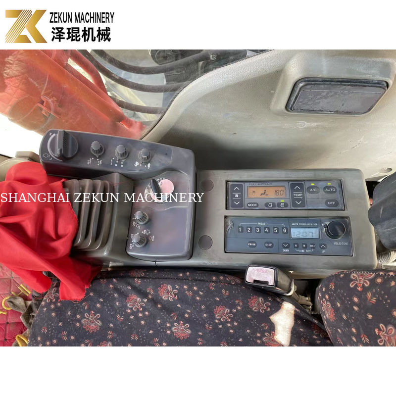 Thời gian làm việc thấp Hitachi EX 200 Excavator với máy bơm thủy lực