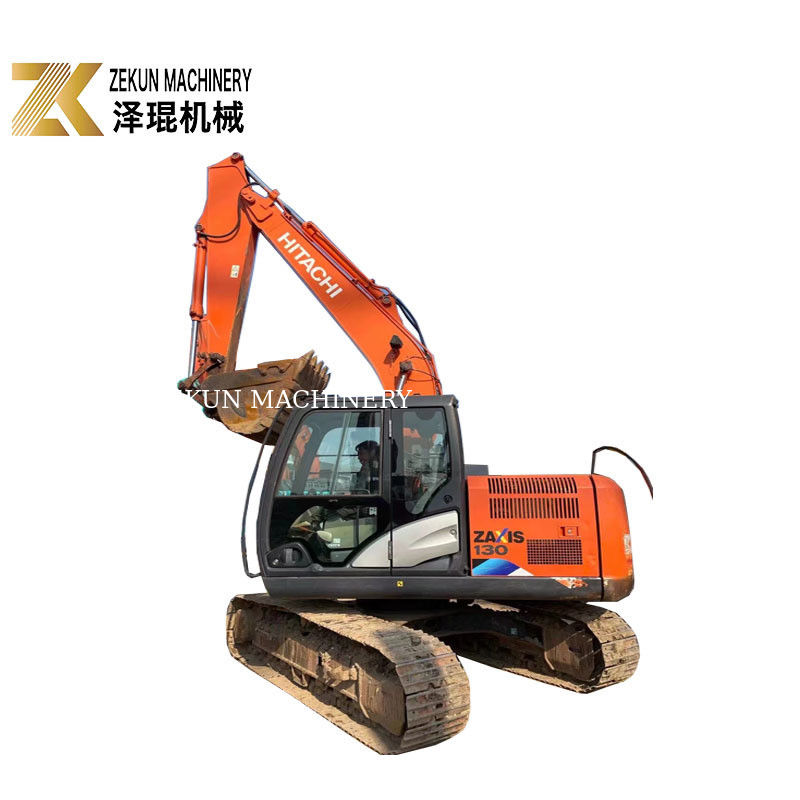 Hitachi ZX 130-5A Excavator Benne với động cơ gốc và thời gian làm việc thấp