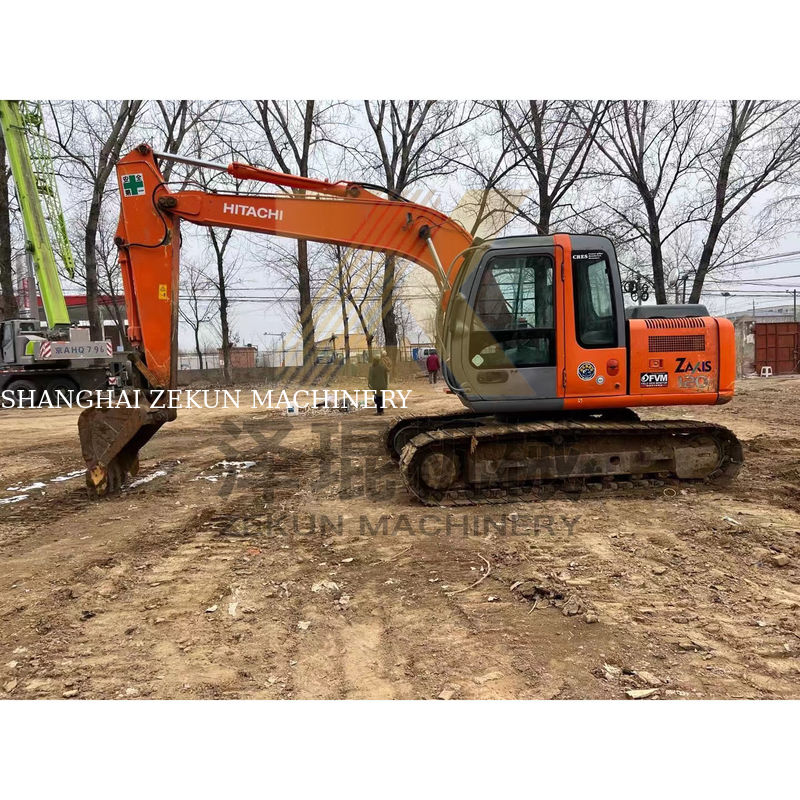 4001-6000 Giờ làm việc Hitachi ZX120-6 Máy đào mini tay hai với động cơ ISUZU