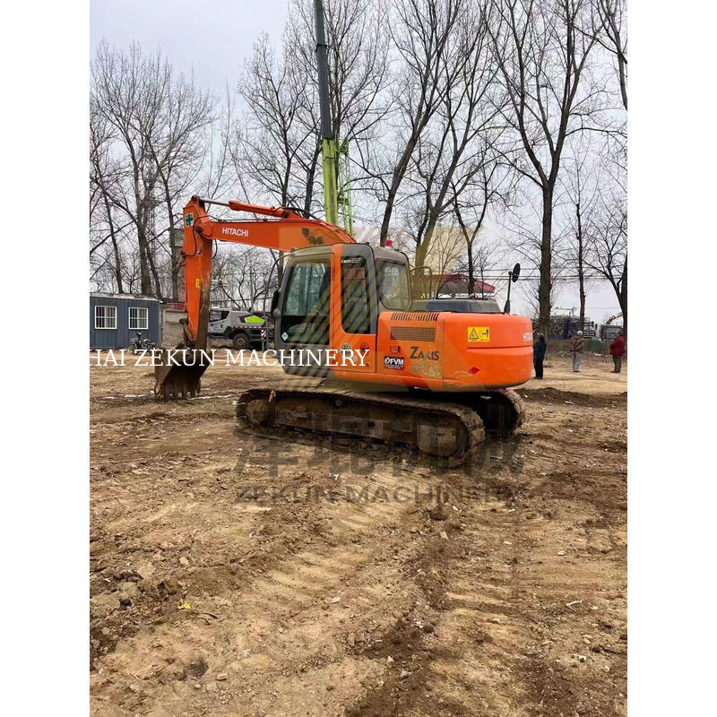 4001-6000 Giờ làm việc Hitachi ZX120-6 Máy đào mini tay hai với động cơ ISUZU