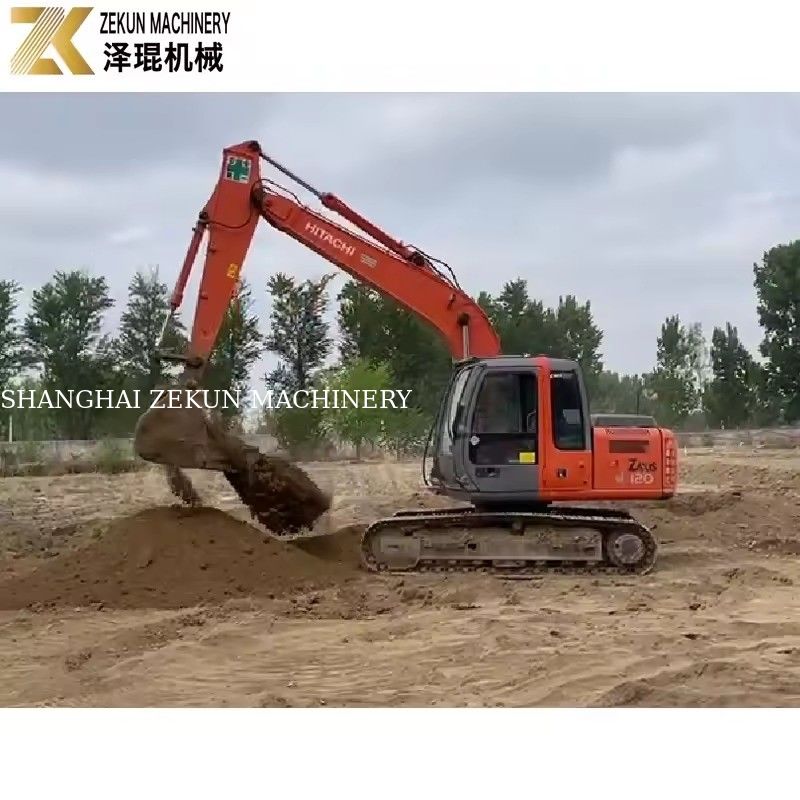 2012 Hitachi 120-2 Excavator Original Parts và đường cao su để đào