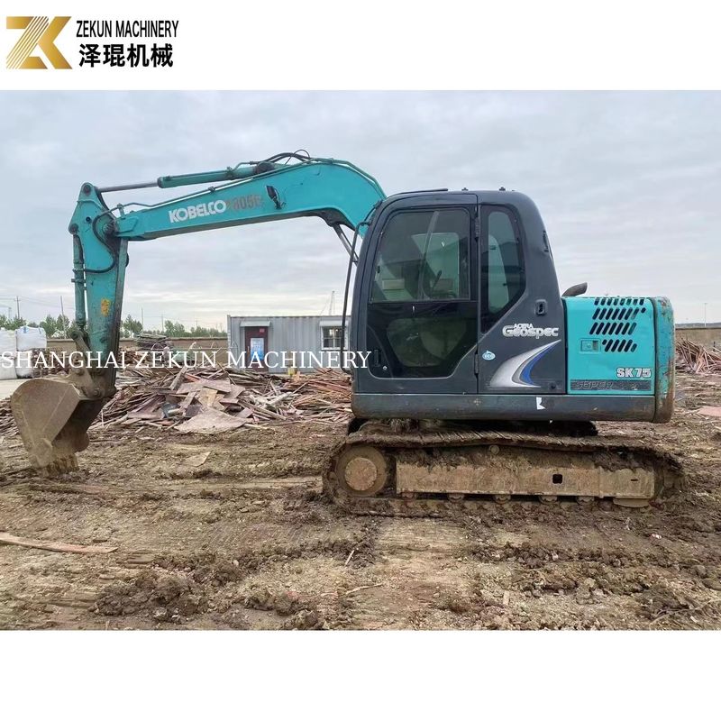 2017 sử dụng Kobelco SK75-8 7.5 tấn thợ đào Nhật Bản thiết kế ban đầu