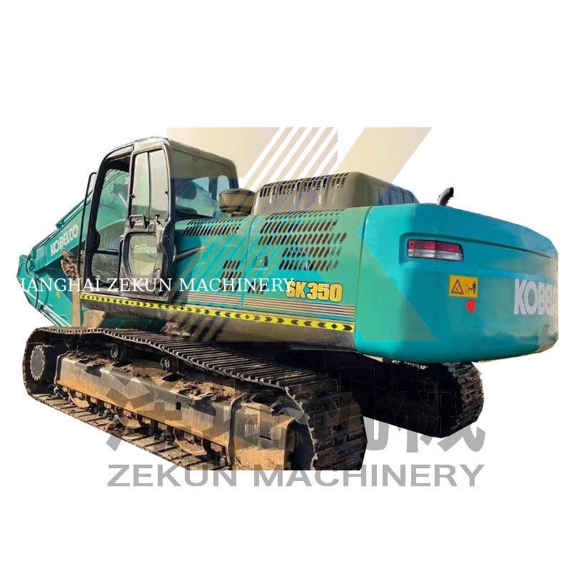 Máy đào Kobelco SK350-8 ZX360-3 được sử dụng hàng đầu với động cơ HINO Trọng lượng máy 35000 KG