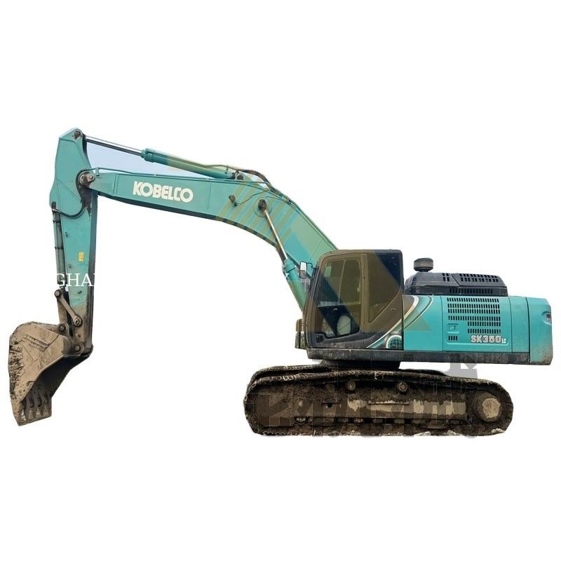Tình trạng tốt Kobelco SK350LC 8 Excavator với dung lượng xô 1,6 m3 và động cơ HINO