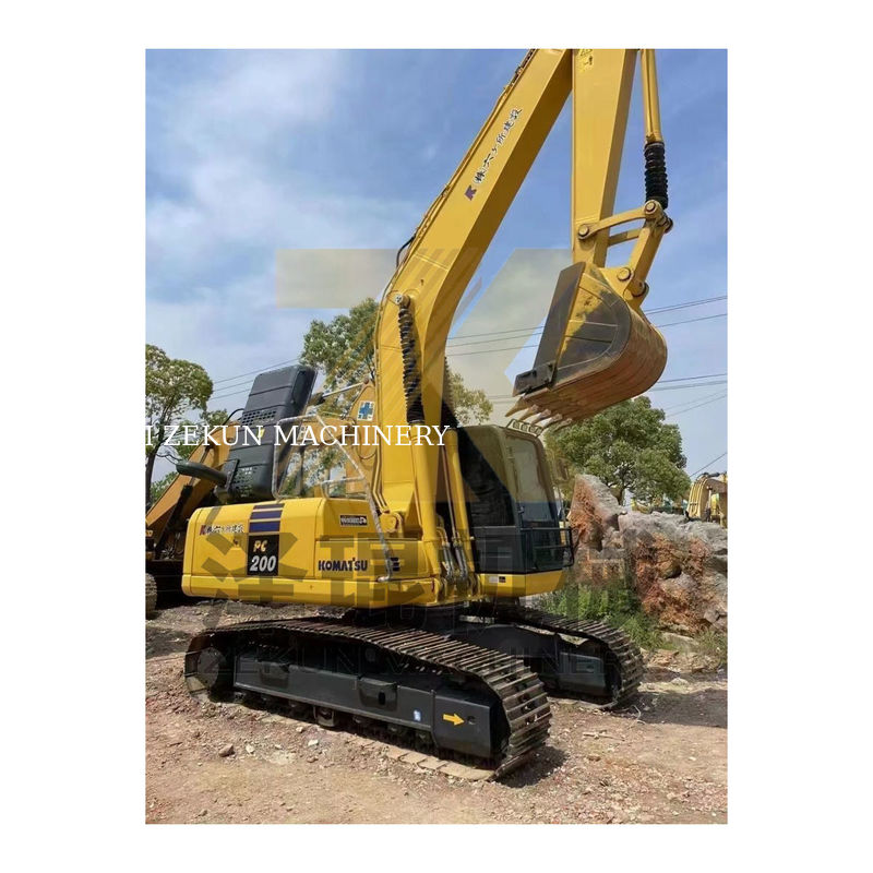 Máy di chuyển đất Komatsu PC200-8 PC200 đã qua sử dụng với dung lượng xô 0,8m3