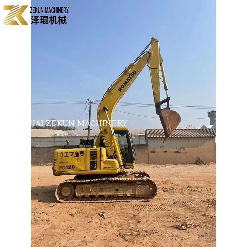 Komatsu động cơ diesel 12 tấn PC120 Excavator thích hợp cho công việc khai quật hạng nặng