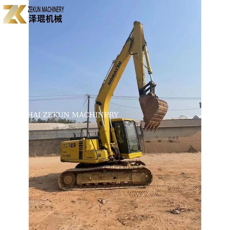 Komatsu động cơ diesel 12 tấn PC120 Excavator thích hợp cho công việc khai quật hạng nặng