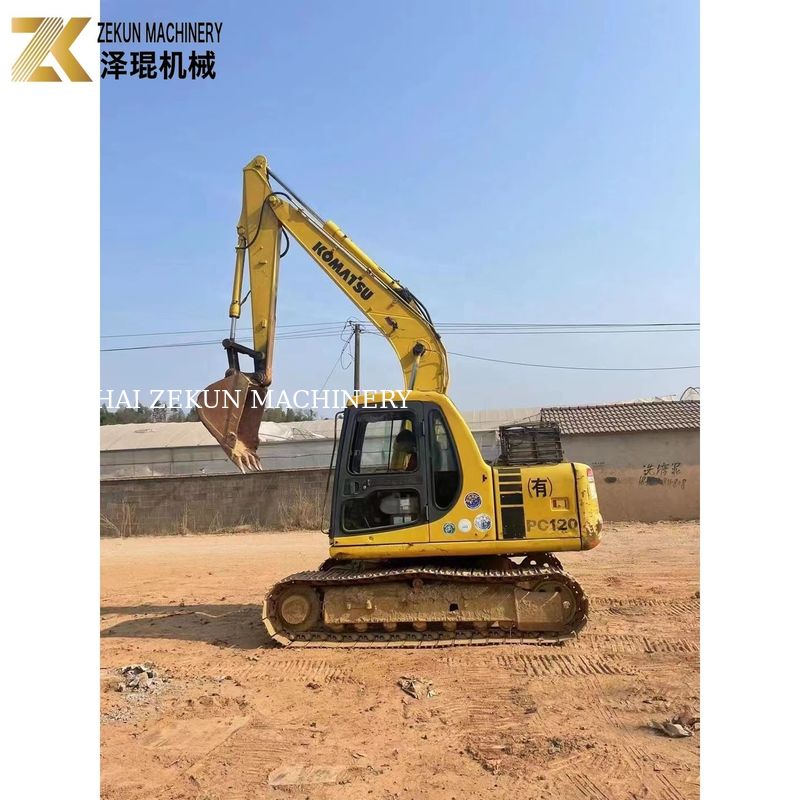 Komatsu động cơ diesel 12 tấn PC120 Excavator thích hợp cho công việc khai quật hạng nặng