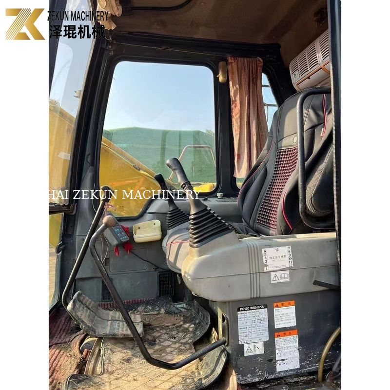 Komatsu động cơ diesel 12 tấn PC120 Excavator thích hợp cho công việc khai quật hạng nặng