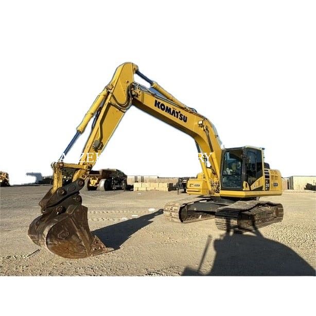 Máy đào Komatsu PC 210-LC 7 được sử dụng với đệm cao su 20900 KG