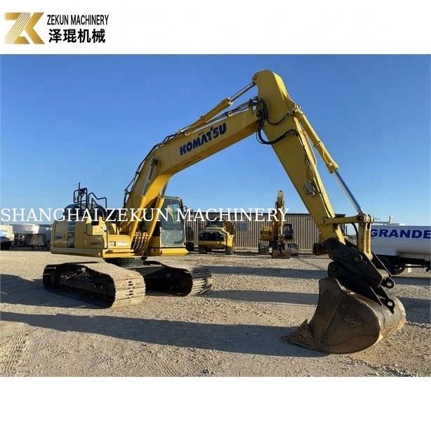 Máy đào Komatsu PC 210-LC 7 được sử dụng với đệm cao su 20900 KG