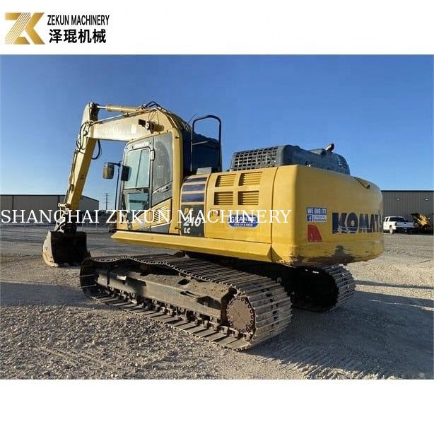 Máy đào Komatsu PC 210-LC 7 được sử dụng với đệm cao su 20900 KG