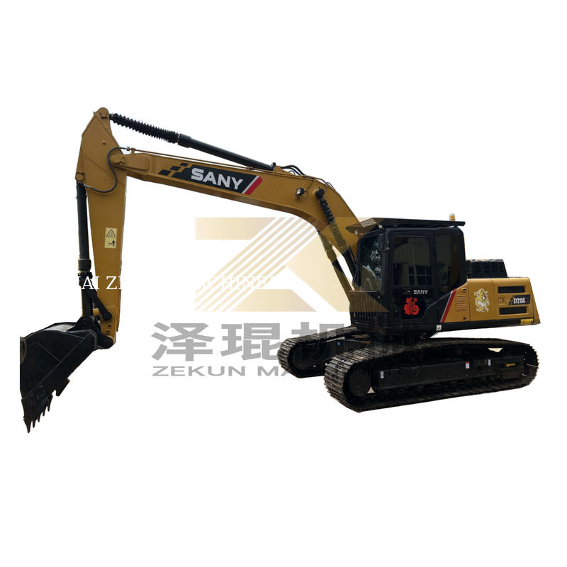 21 Ton Excavator Sany SY215C Pro Hydraulic Crawler Digger với dung lượng xô 1,2M3