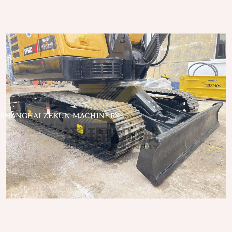 Sany SY60C Pro Crawler máy đào thủy lực với động cơ Sany và 0-2000 giờ làm việc