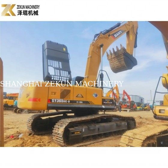 Thời gian thấp Máy đào máy cũ Sany SY365 Excavator 365H SY365H Big 2020