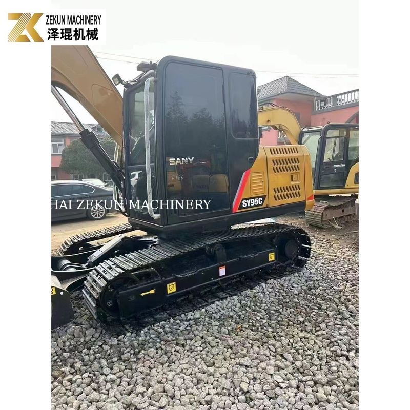 Động cơ nhập khẩu Sany SY95C PRO Excavator 9 tấn hoàn hảo cho các dự án xây dựng