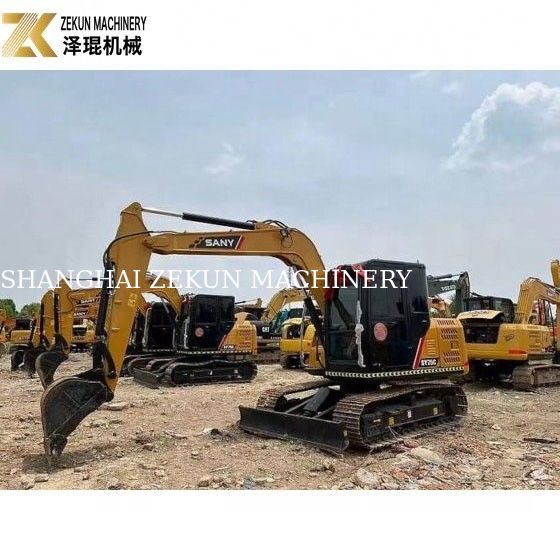 Sany SY75 Excavator sử dụng với dung lượng xô 0,28m3 và 2001-4000 giờ làm việc