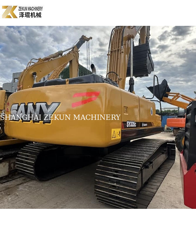 Sany 335 Xổ máy nguyên bản sử dụng trong động cơ Sany Machine Trọng lượng 35000 KG