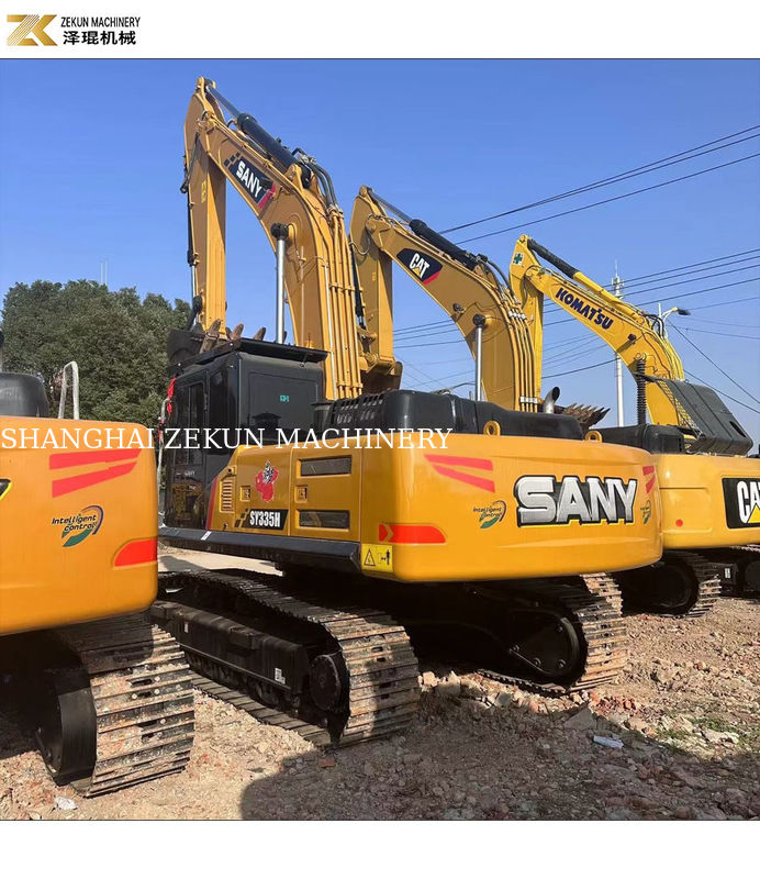 Sany 335 Xổ máy nguyên bản sử dụng trong động cơ Sany Machine Trọng lượng 35000 KG
