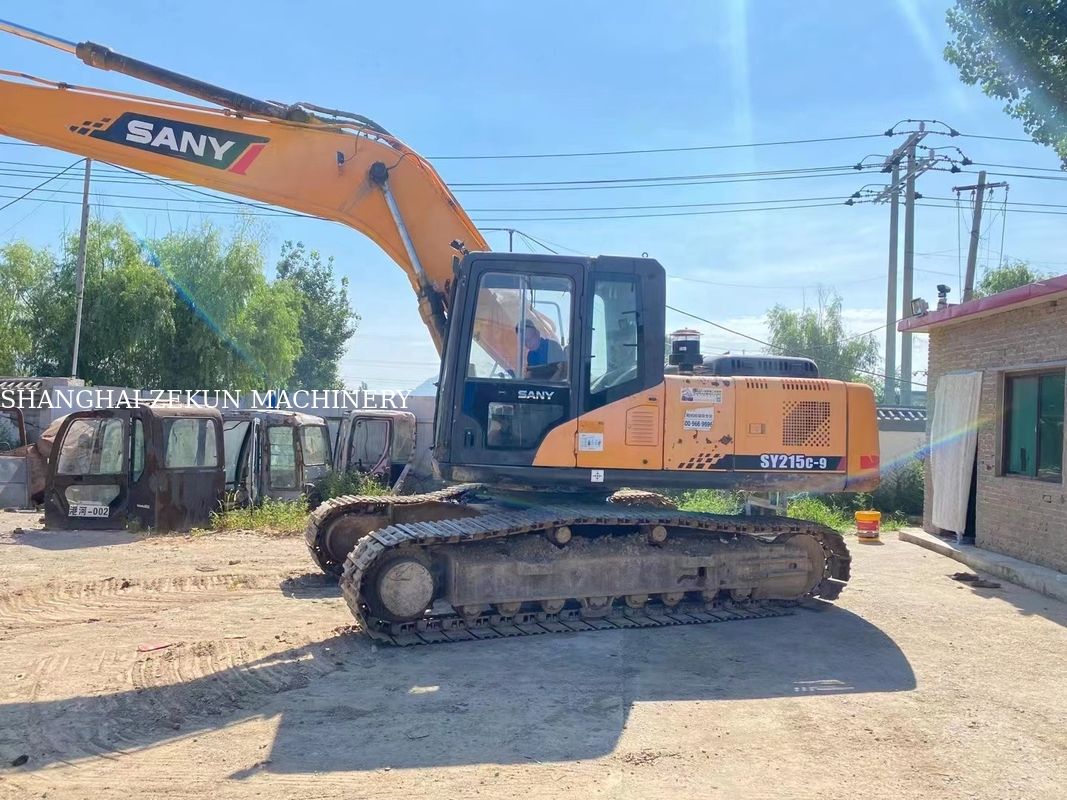 Sany SY215C-9 SY215C PRO Excavator sử dụng 21Ton cho xây dựng nặng
