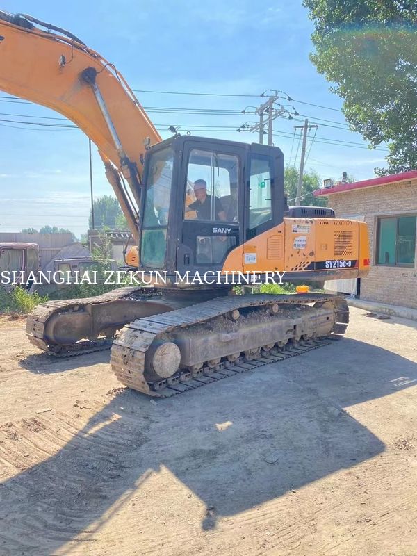 Sany SY215C-9 SY215C PRO Excavator sử dụng 21Ton cho xây dựng nặng