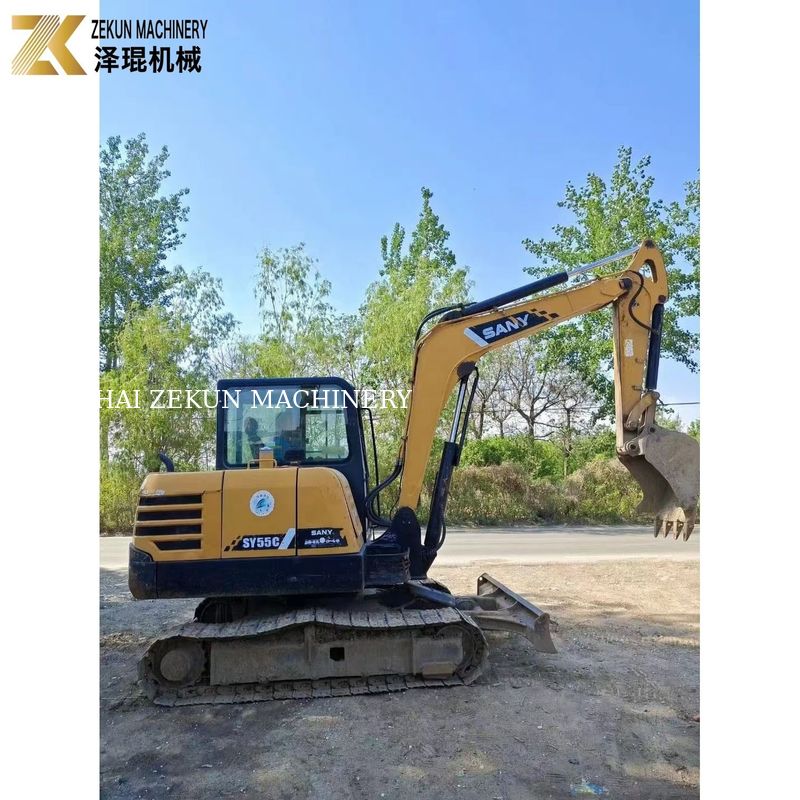 Sany 55 Excavator SY55C-9 5,5 tấn trọng lượng hoạt động sơn gốc