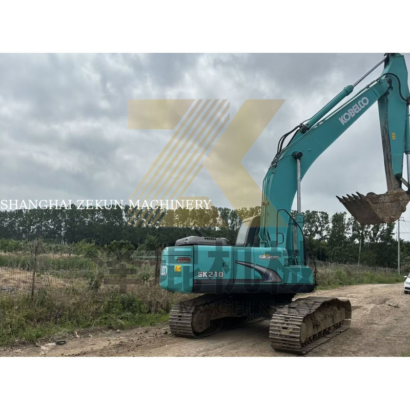 Tình trạng tốt được sử dụng Kobelco SK210-8 máy đào 21 TON ở Thượng Hải với năm 2020 HINO và động cơ