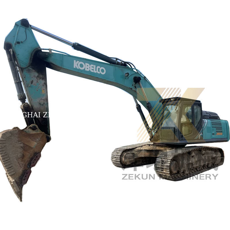 Máy đào Kobelco SK380 sử dụng xi lanh thủy lực khác với dung lượng xô 1,9 m3