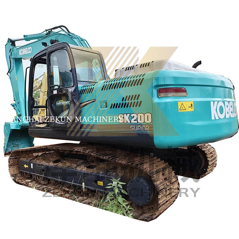 Máy đào 20 tấn Kobelco SK200-8 được sử dụng ở Nhật Bản với trọng lượng hoạt động 20000 KG