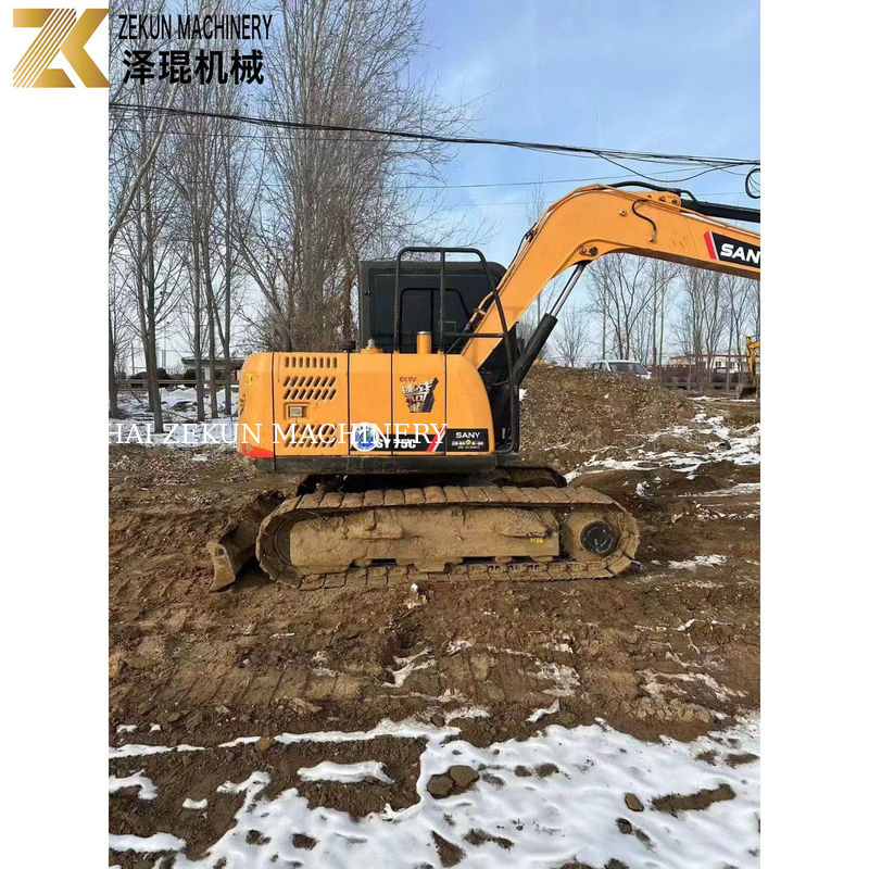 Được sử dụng SANY 75C máy đào với và giờ làm việc 2001-4000 Chỉ 7500 KG trọng lượng máy