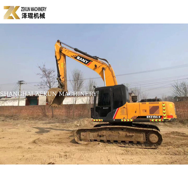 Tốt 21 tấn sử dụng SY215C-9 Excavator Long Reach với 1.2M3 Bucket