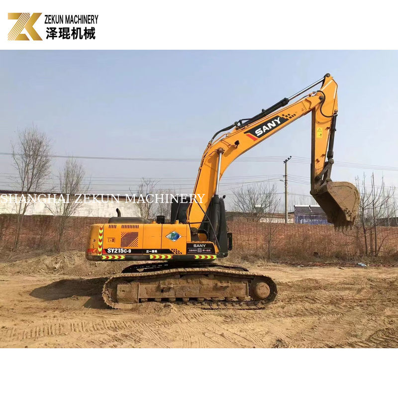 Tốt 21 tấn sử dụng SY215C-9 Excavator Long Reach với 1.2M3 Bucket