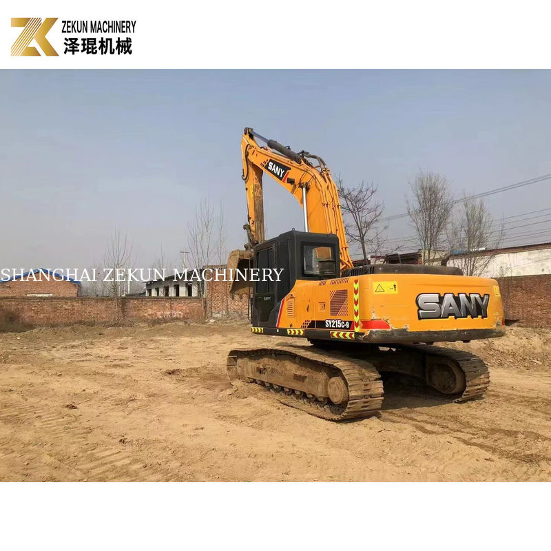 Tốt 21 tấn sử dụng SY215C-9 Excavator Long Reach với 1.2M3 Bucket