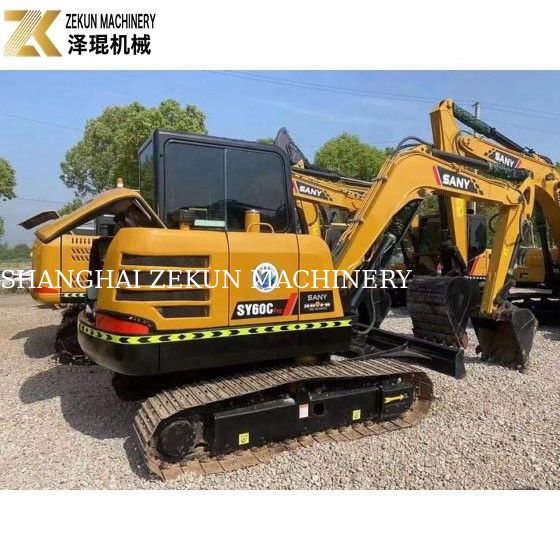 36KW Máy đào mini cũ Sany SY60 Máy đào SY 60C cho trong ngân sách của bạn
