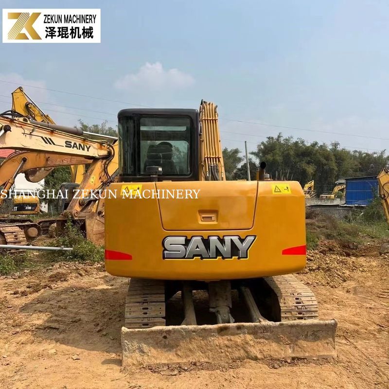 Sany 75C Excavator SY75C-8 SY75C PRO 43kw Động cơ hoàn hảo cho các dự án xây dựng
