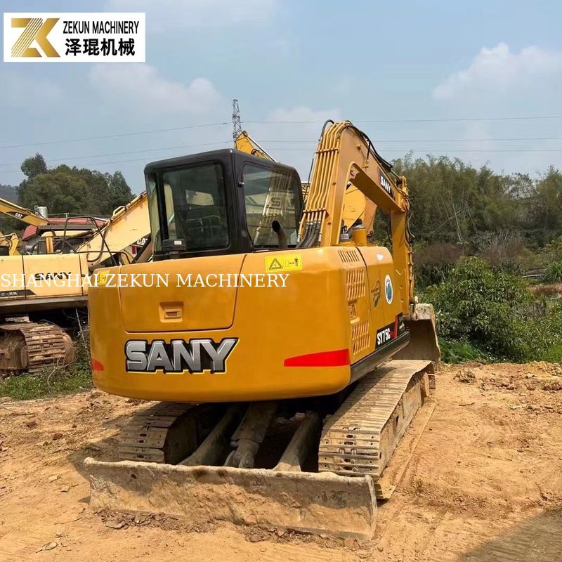 Sany 75C Excavator SY75C-8 SY75C PRO 43kw Động cơ hoàn hảo cho các dự án xây dựng