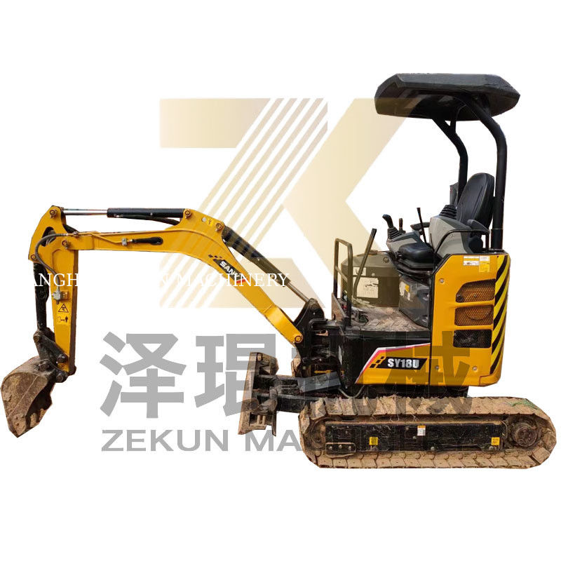 SY18U 1,8 tấn Mini Excavator hoàn hảo cho không gian nhỏ và ngân sách hạn chế